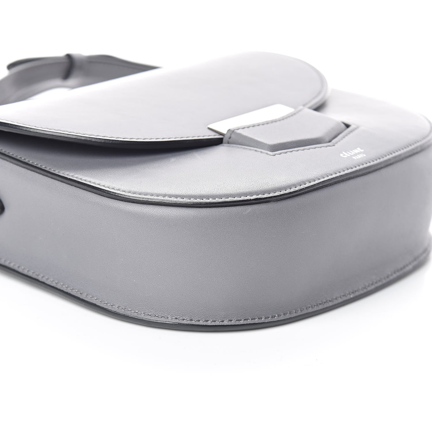 Celine Smooth Calfskin Small Trotteur Storm 7 of 8