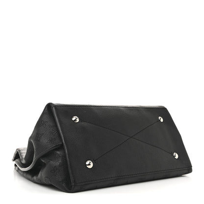 Louis Vuitton Mahina Carmel Hobo Black 4 of 13