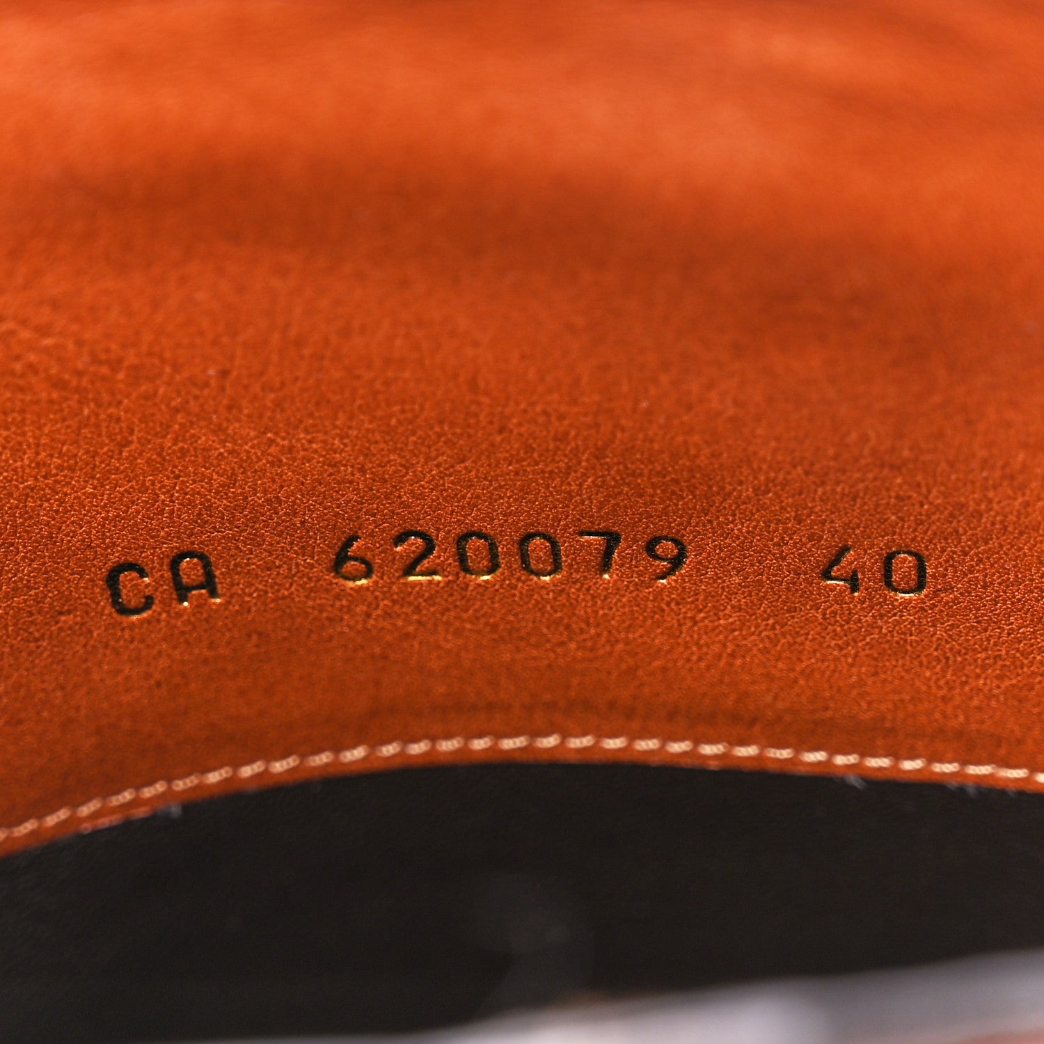 Saint Laurent Calfskin Kate Western Boots 40 New Papaya 9 of 9