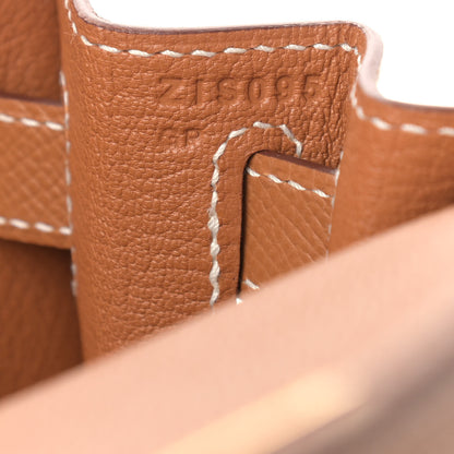 Hermes Epsom Kelly Sellier 28 Gold 7 of 11