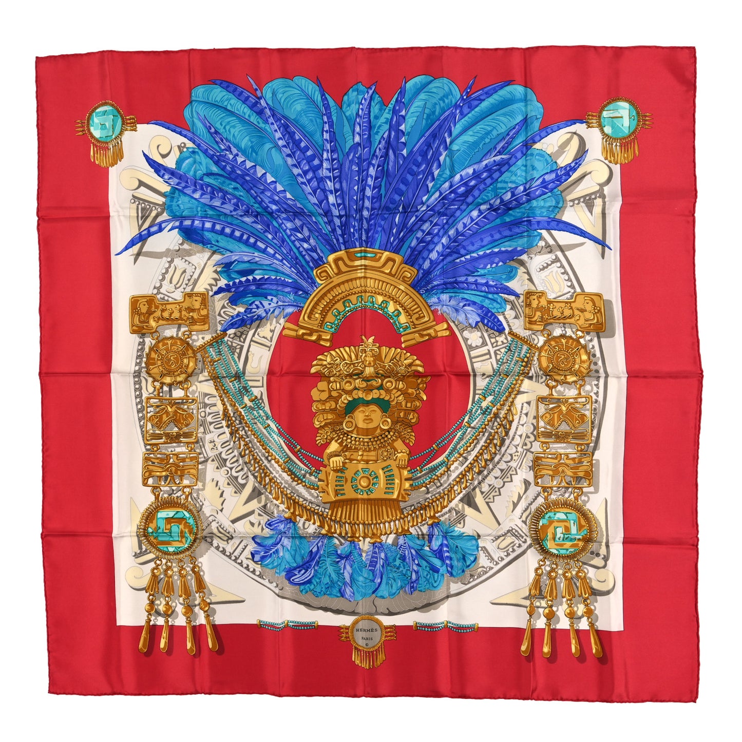 Silk Mexique Scarf 90