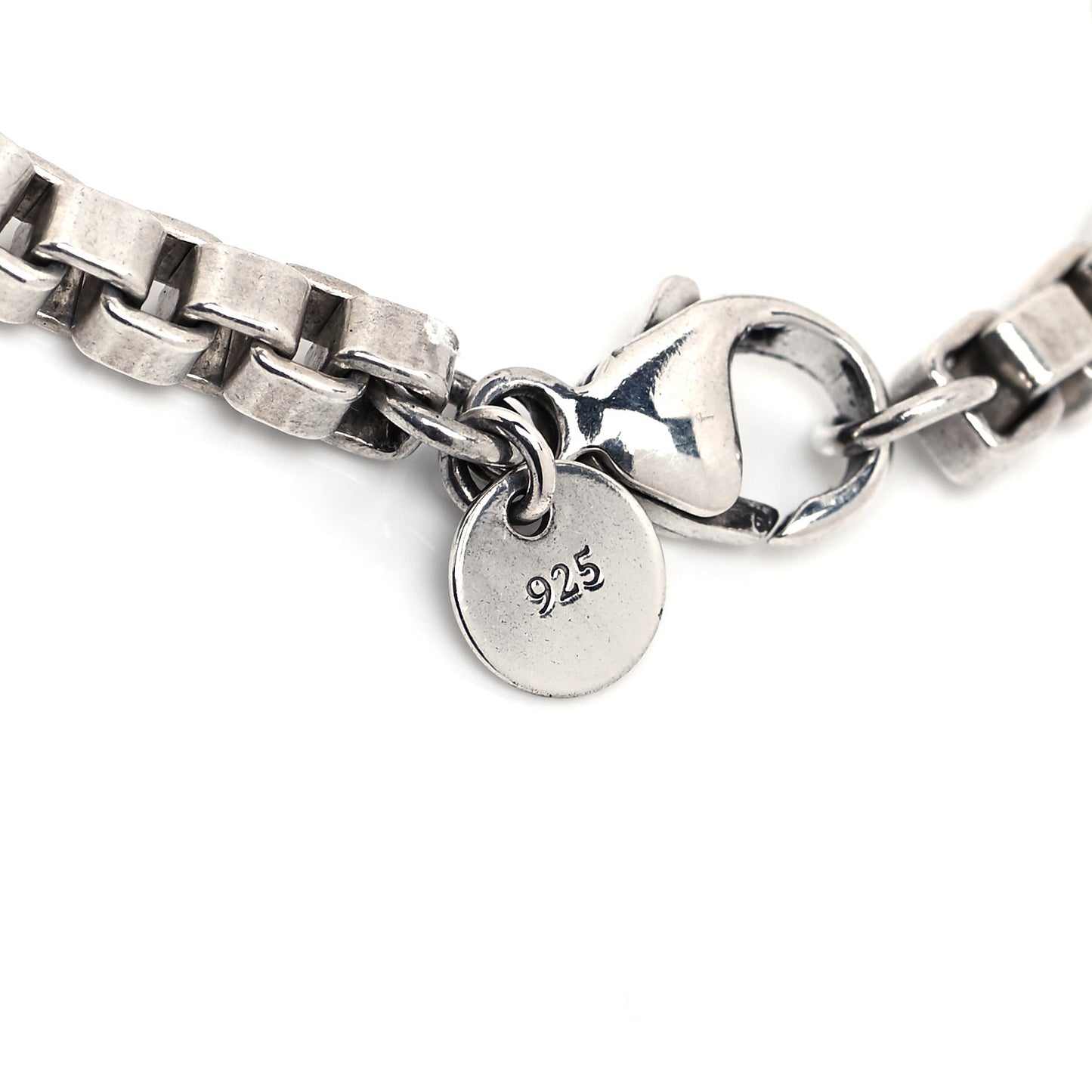 Sterling Silver 4mm Venetian Link Bracelet