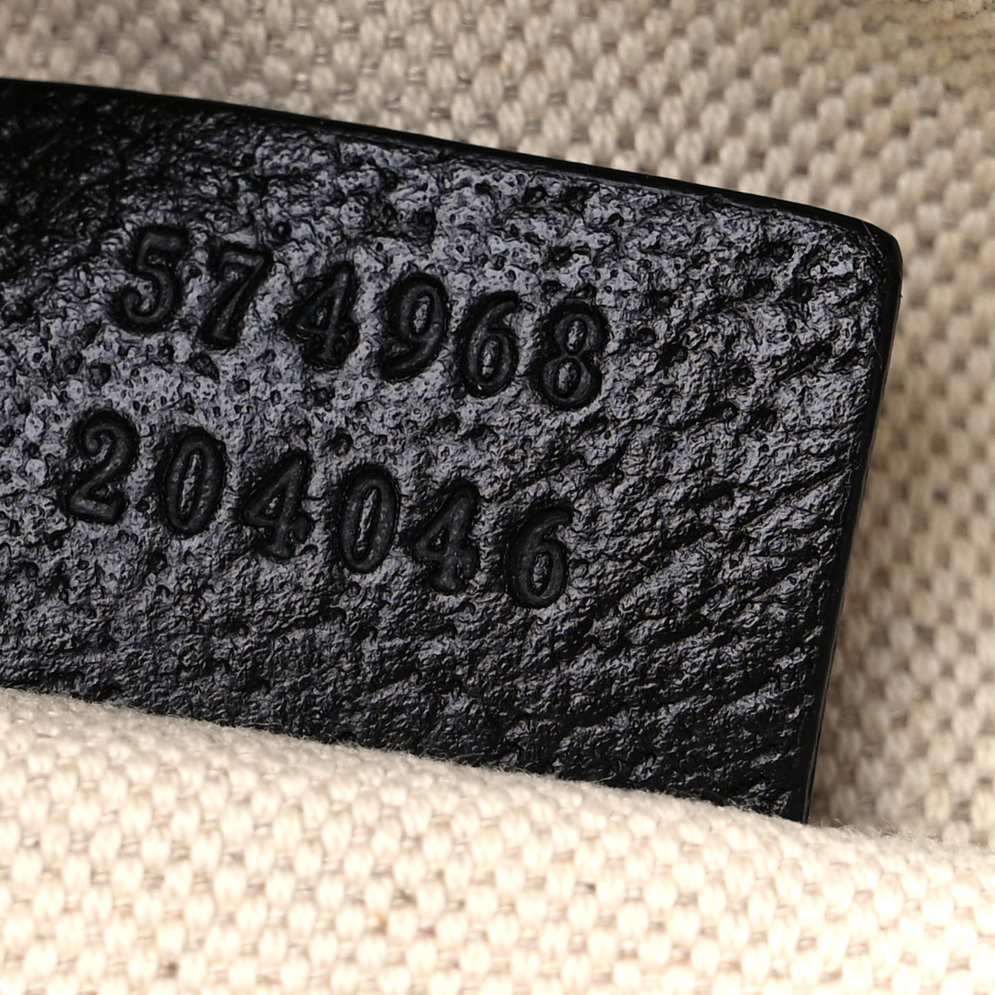 Velvet GG Monogram Web Belt Bag Blue Beige