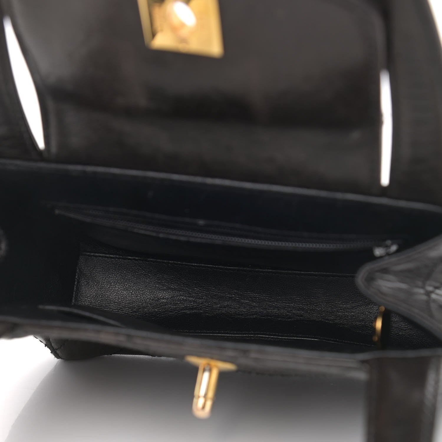 Chanel Lambskin Quilted Flap Bag Black 5 of 14