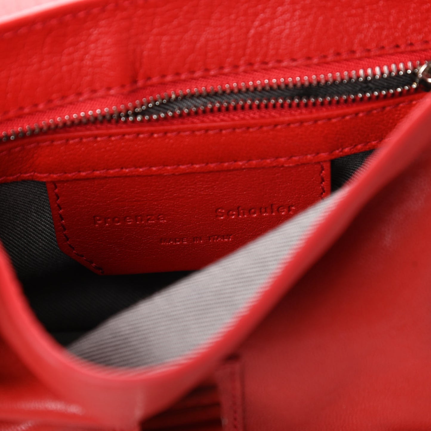 Lambskin PS1 Mini Crossbody Bag Red