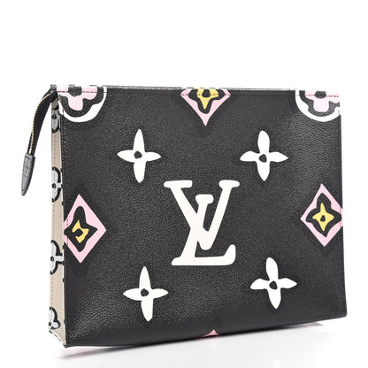 Louis Vuitton Monogram Giant Wild At Heart Toiletry Pouch 26 Black 2 of 4