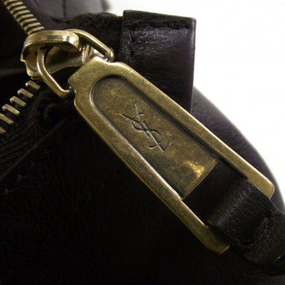 Saint Laurent Leather Downtown Tote Violet 11 of 11