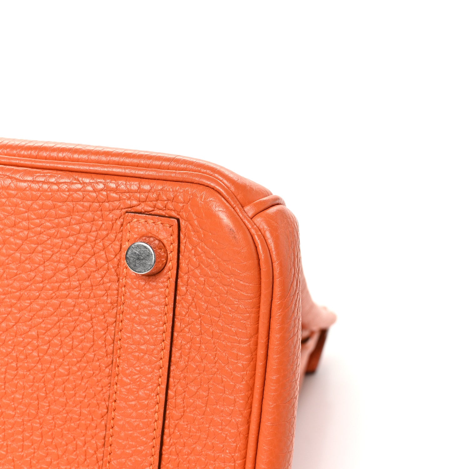 Hermes Togo BIRKIN 30 Orange 12 of 12