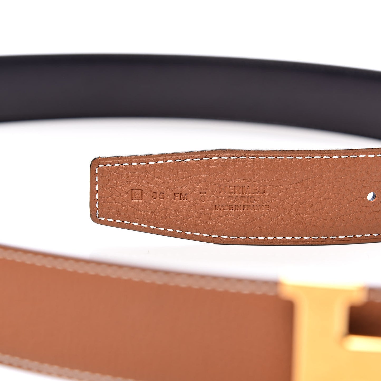 Box Togo 32mm H Belt 85 Black Gold
