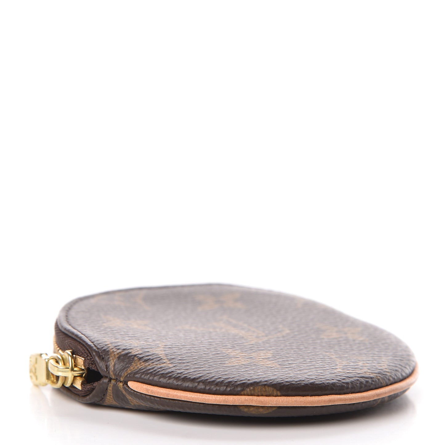 Monogram Round Coin Purse