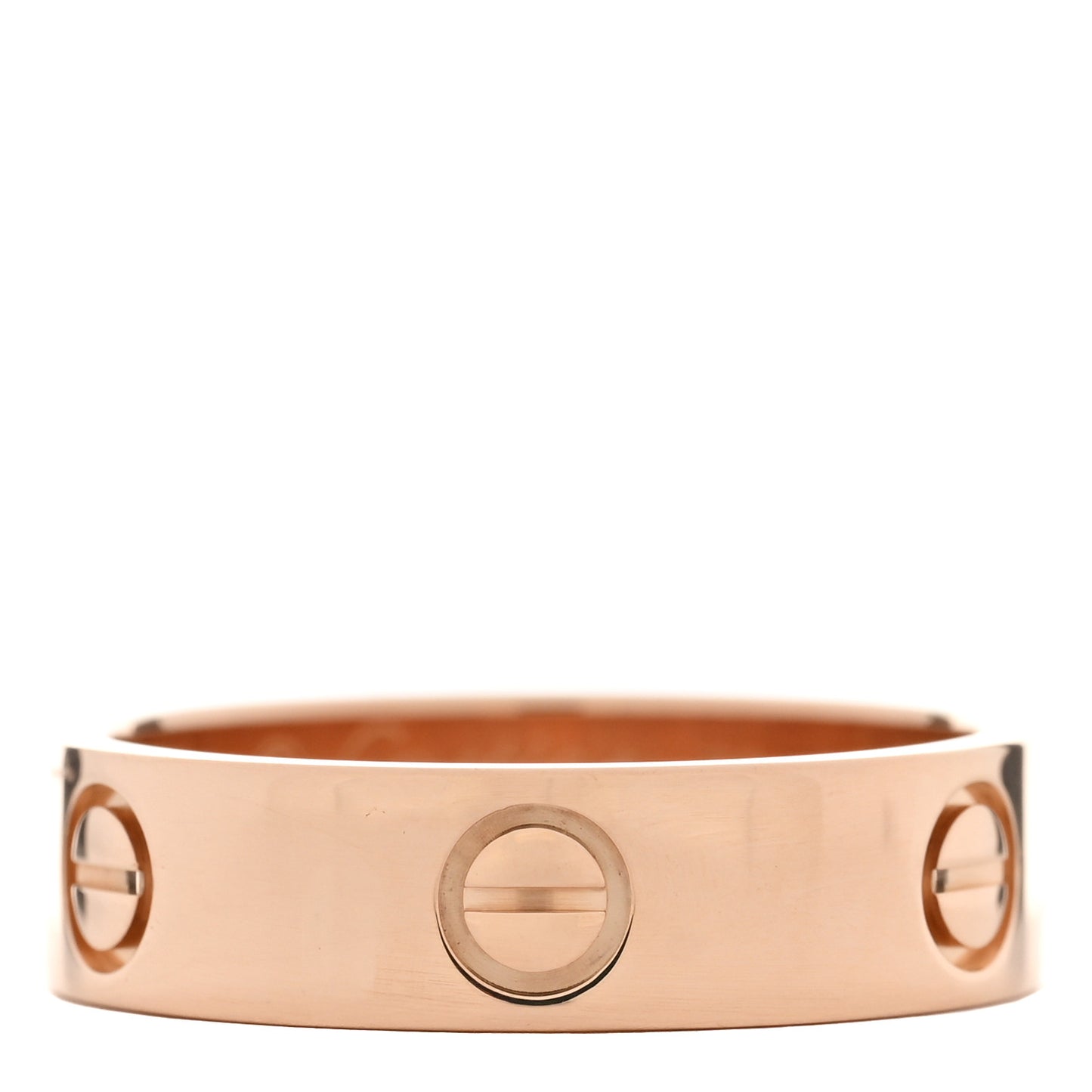 18K Pink Gold 5.5mm LOVE Ring 58 8.25