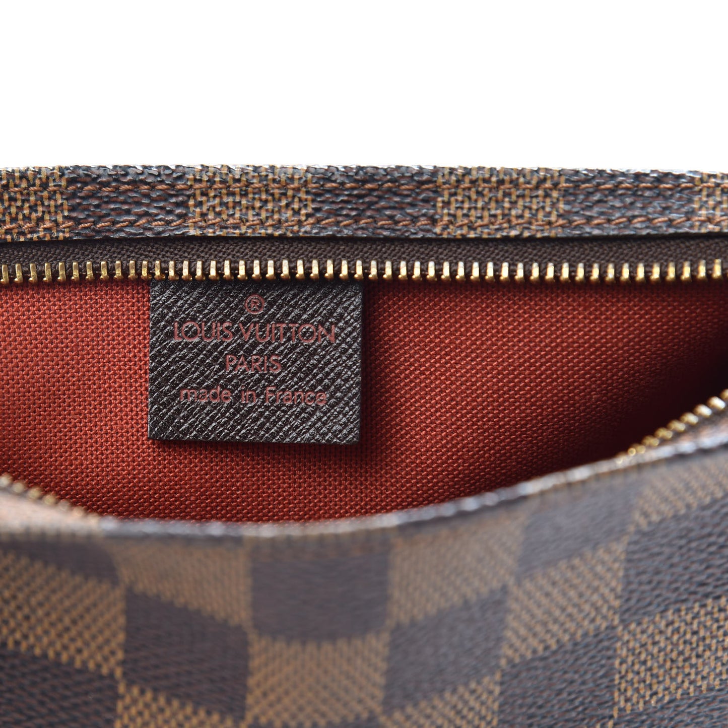 Damier Ebene Trousse Make Up Bag Pochette