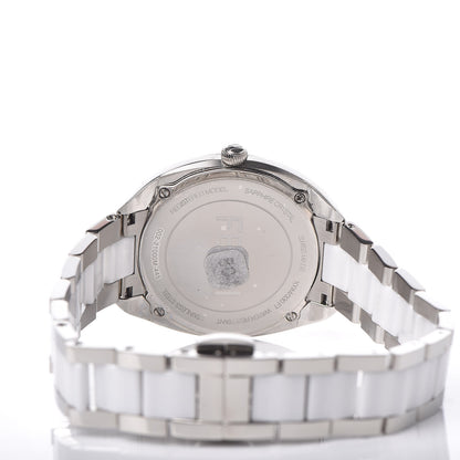 Fendi Stainless Steel Ceramic Diamond 34mm Momento Bugs Quartz Watch Blue 5 of 7