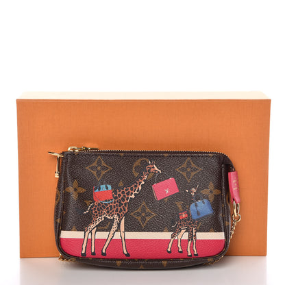 Louis Vuitton Monogram 2017 Christmas Animation Mini Pochette Accessories 8 of 8