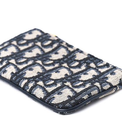 Christian Dior Oblique Key Case Blue 11 of 11