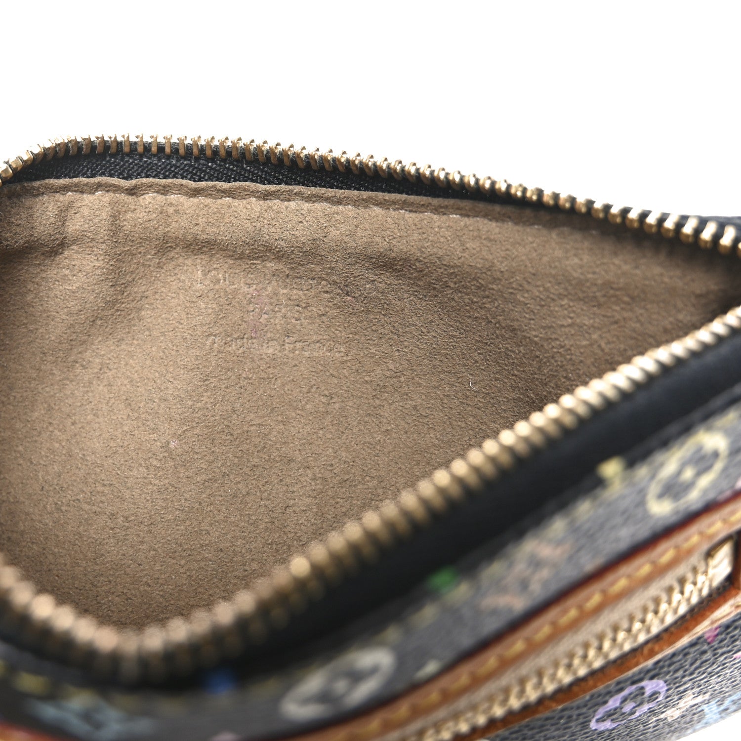 Louis Vuitton Monogram Multicolor Pochette Plate MM Black 6 of 8