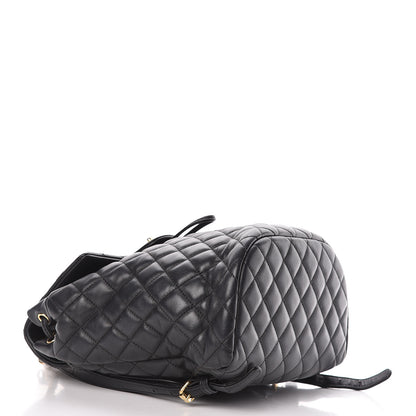 Chanel Lambskin Quilted Small Urban Spirit Backpack Black 4 of 12