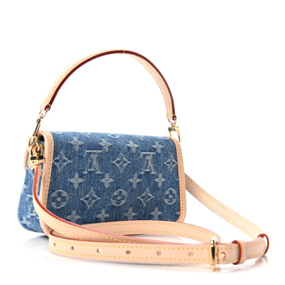 Louis Vuitton Monogram Denim Nano Diane Blue 3 of 9