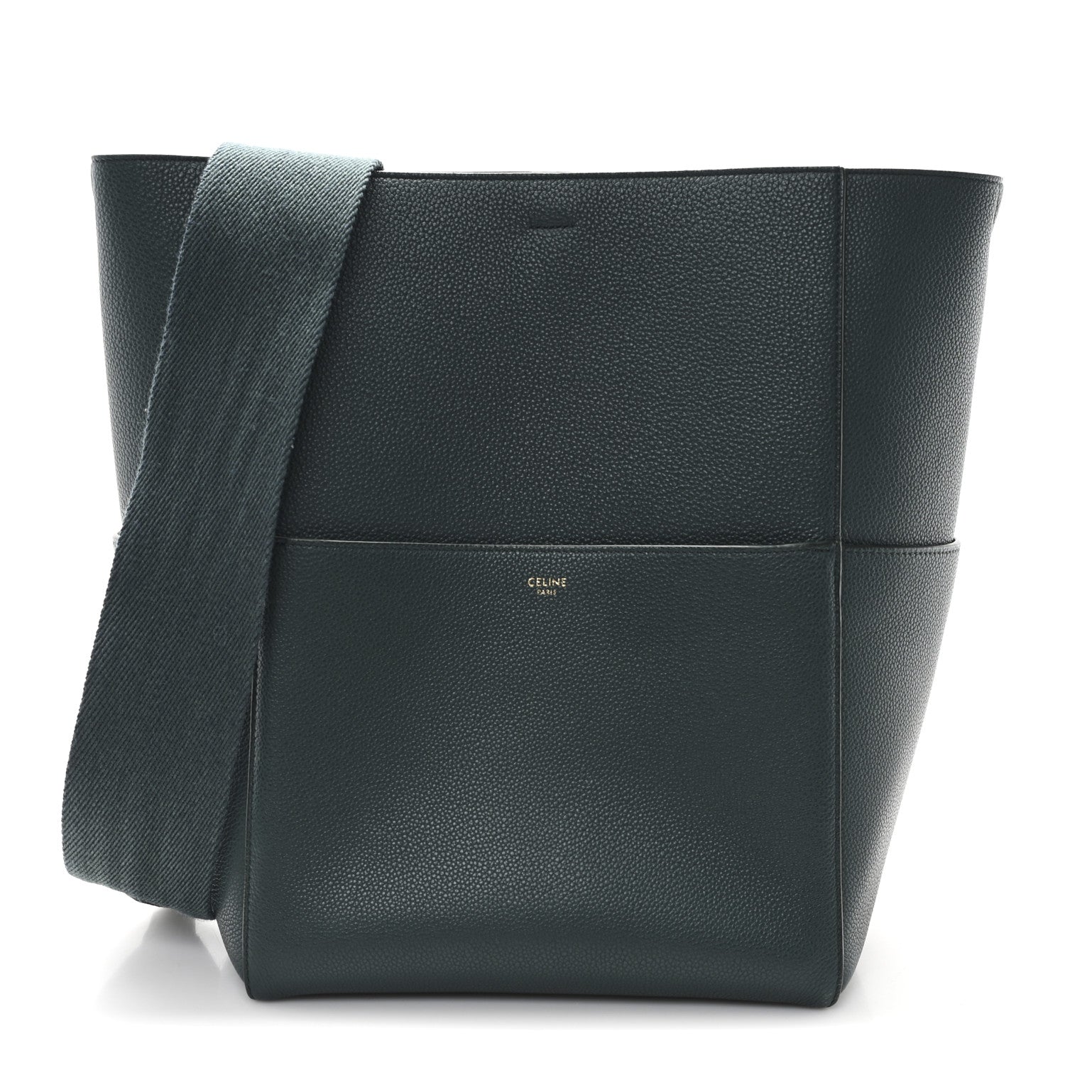 Celine Soft Grained Calfskin Sangle Bucket Bag Amazone 1 of 11