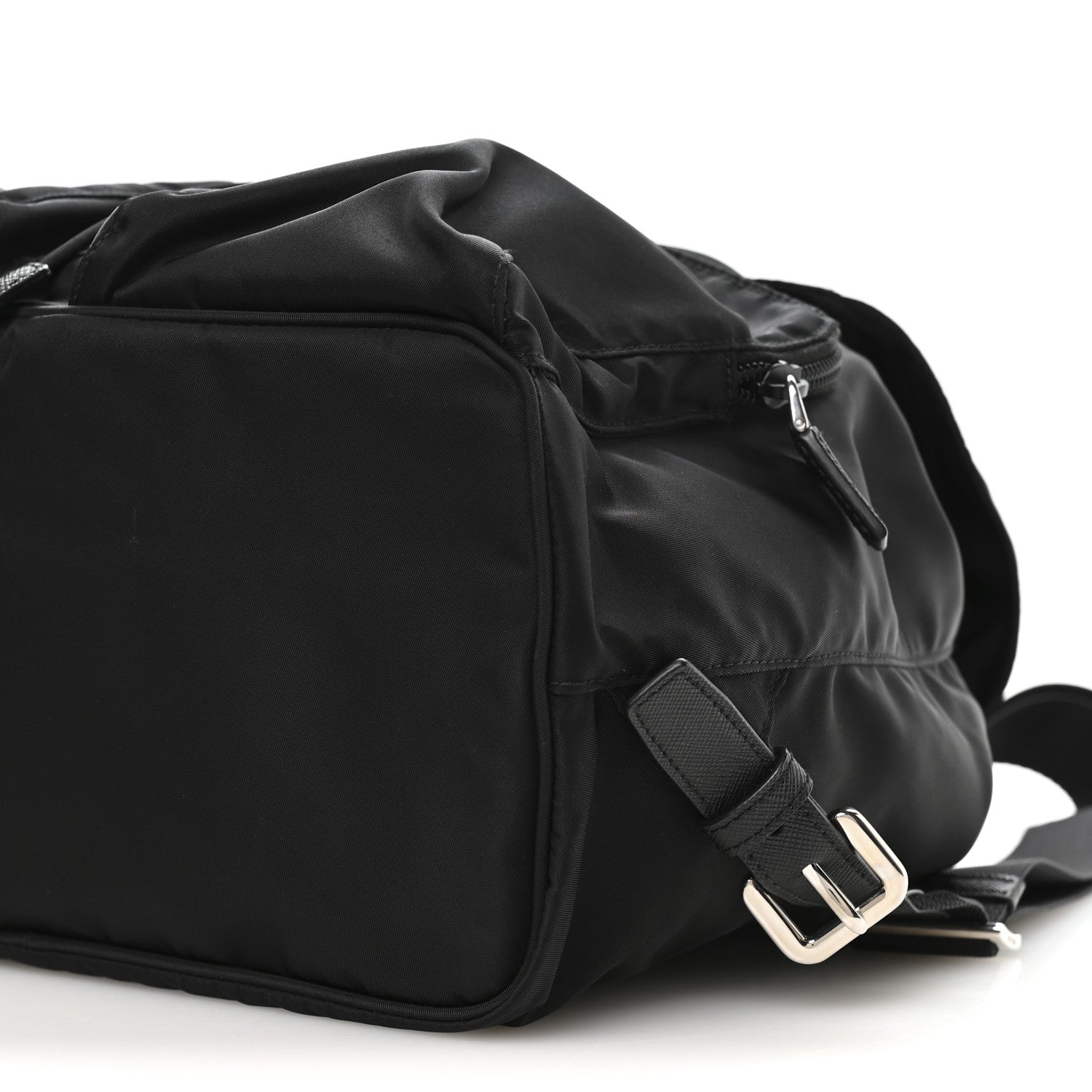 Prada Nylon Vela Medium Backpack Black 11 of 11