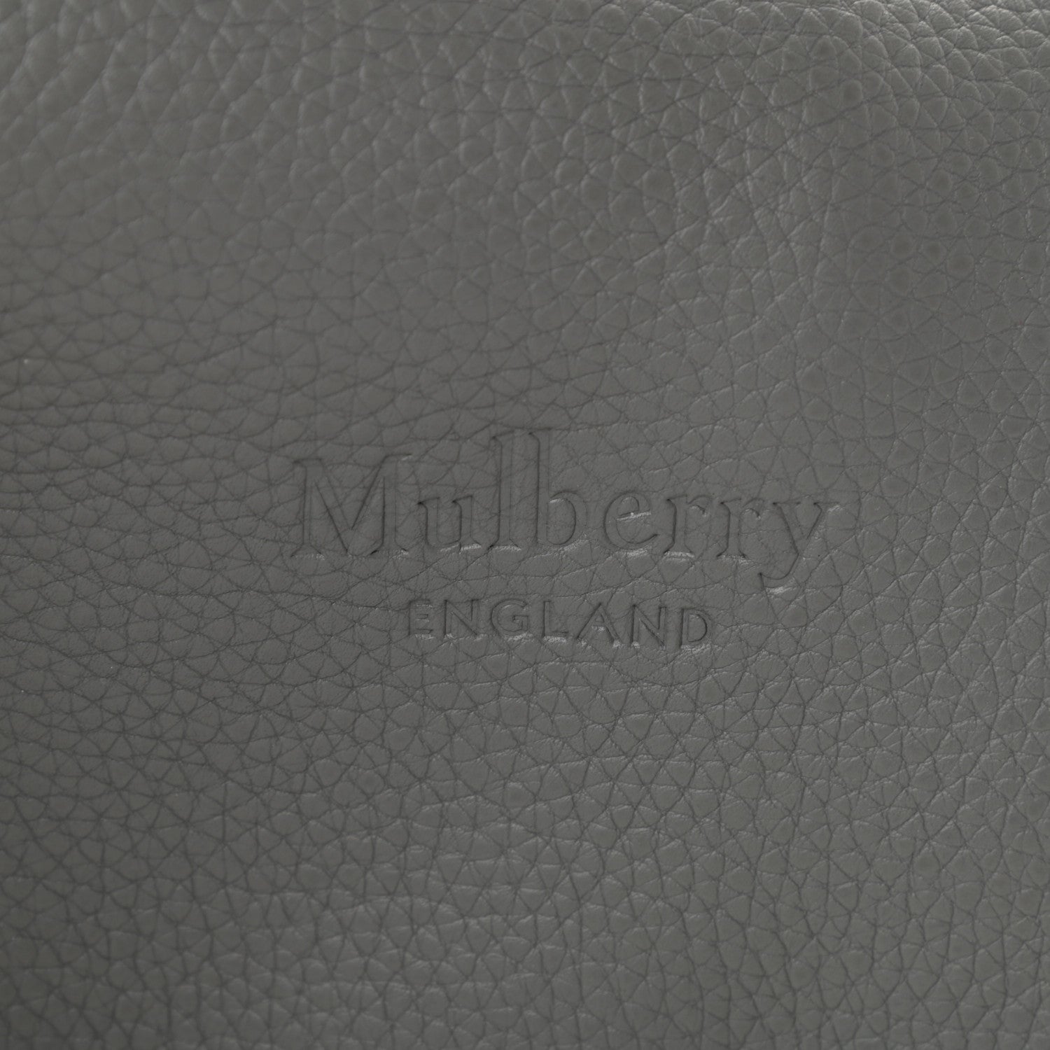 Mulberry Calfskin Heavy Grain Oversized Portobello Tote Charcoal 6 of 10