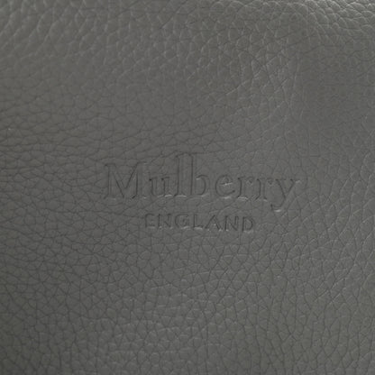 Mulberry Calfskin Heavy Grain Oversized Portobello Tote Charcoal 6 of 10