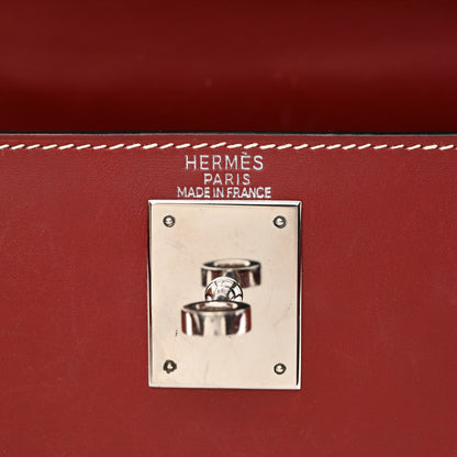 Hermes Chamonix Kelly Sellier 28 Rouge H 6 of 12