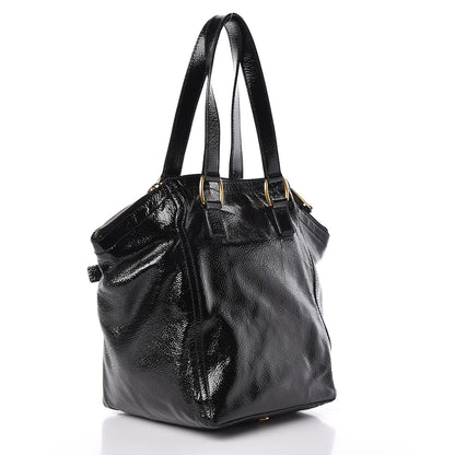 Saint Laurent Patent Small Downtown Black 3 of 15