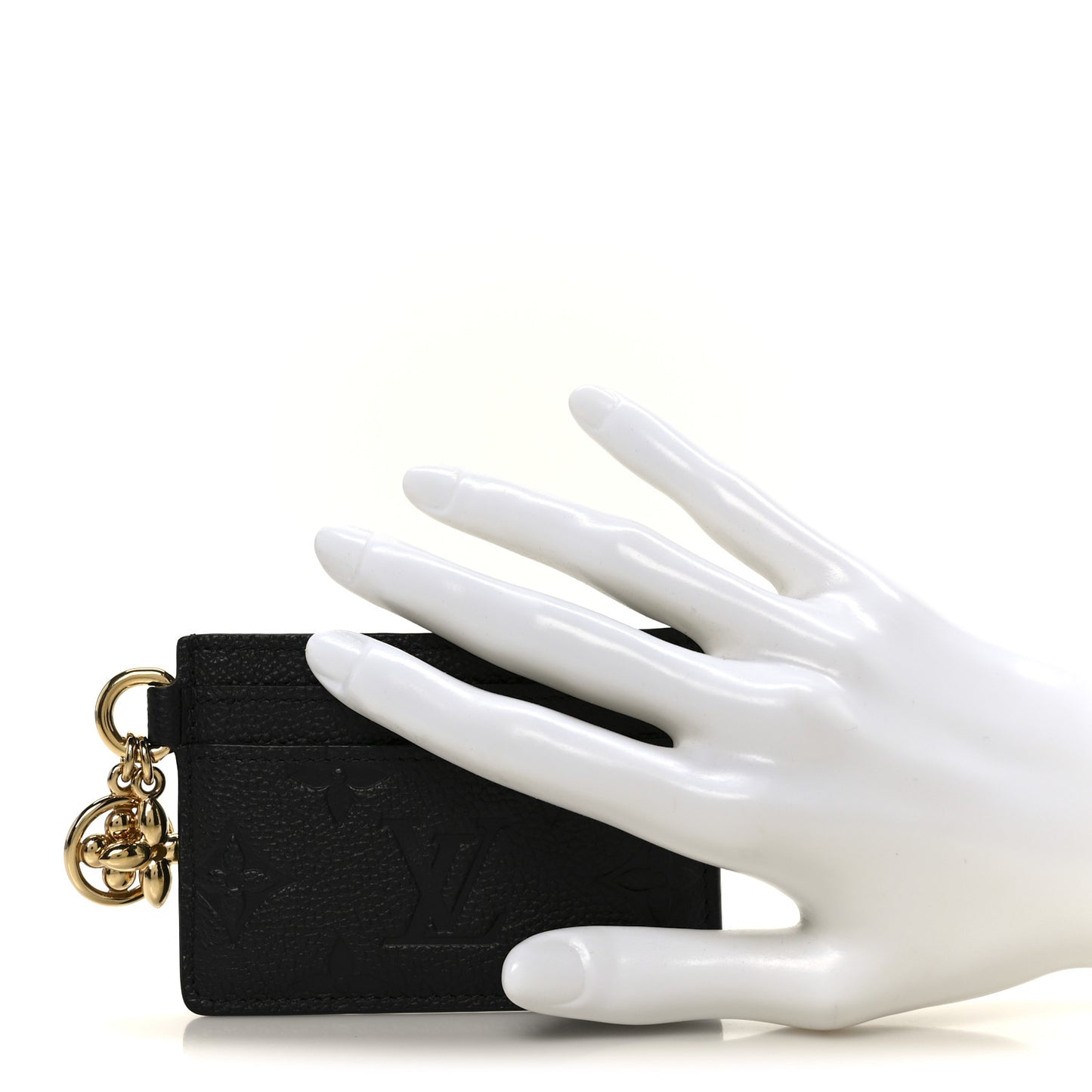 Empreinte Monogram LV Charms Card Holder Black