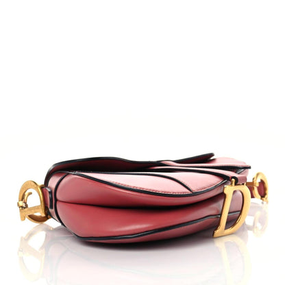Christian Dior Calfskin Saddle Bag Pink 4 of 15