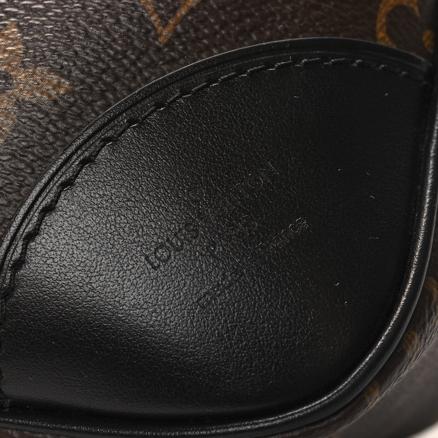 Louis Vuitton Monogram Odeon MM Black 6 of 11