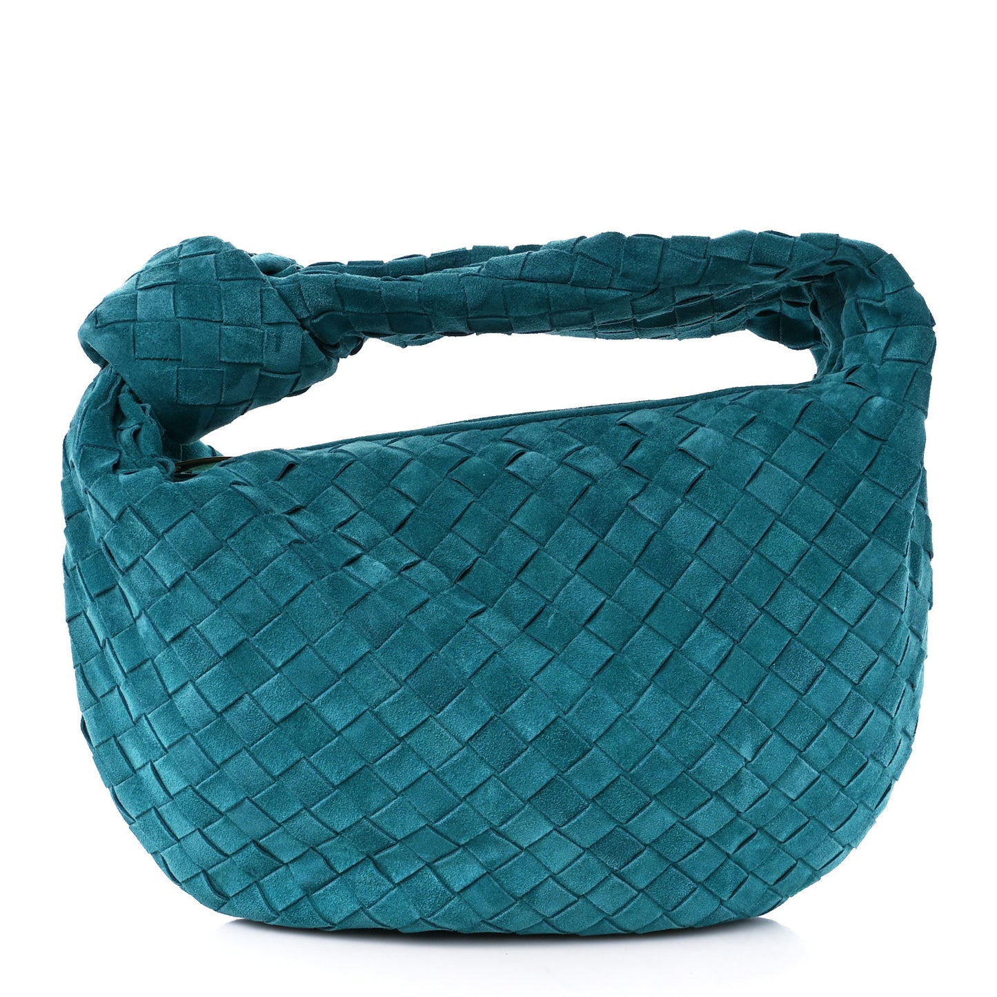 Suede Intrecciato Teen Jodie Hobo Petroleum Blue