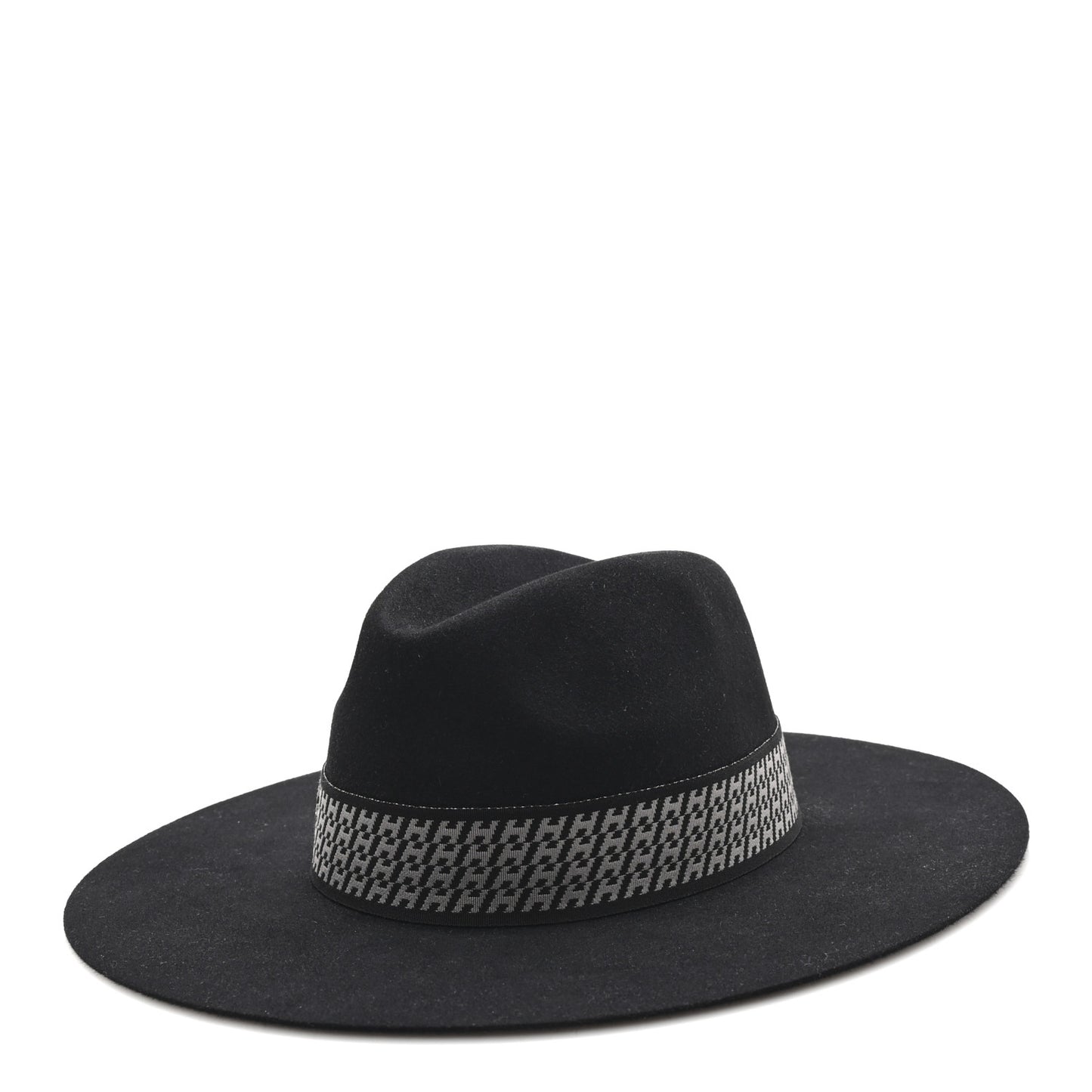 Rabbit Felt Faubourg Hat 59 Black