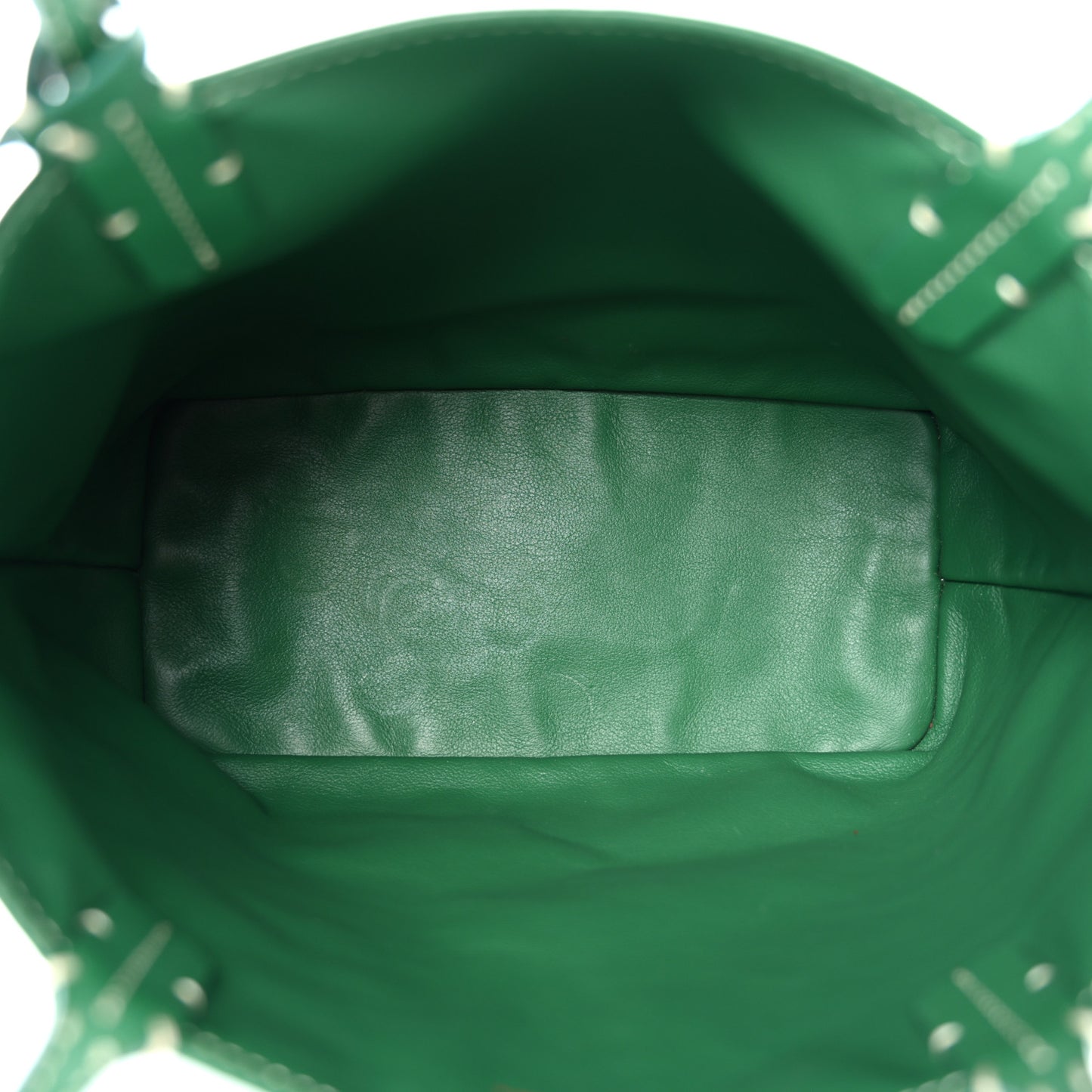 Goyardine Reversible Mini Anjou Green