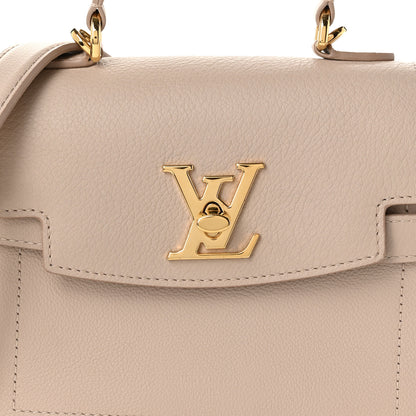 Louis Vuitton Soft Calfskin Mini Lockme Ever Greige 7 of 9