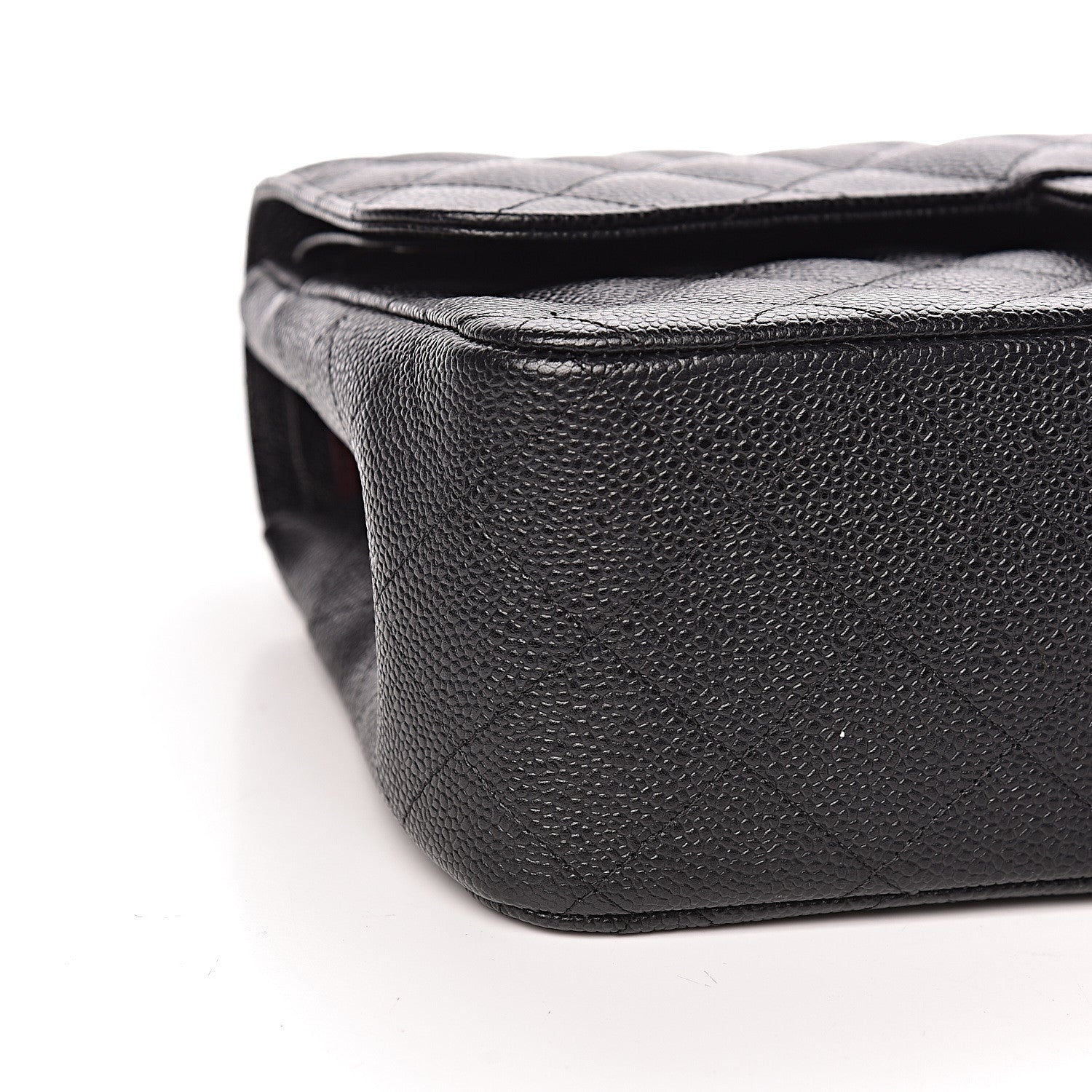 Chanel Caviar Quilted Jumbo Double Flap Black 8 of 11
