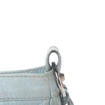 Balenciaga Agneau Giant 12 Silver Hardware Hip Bleu Dragee 14 of 16
