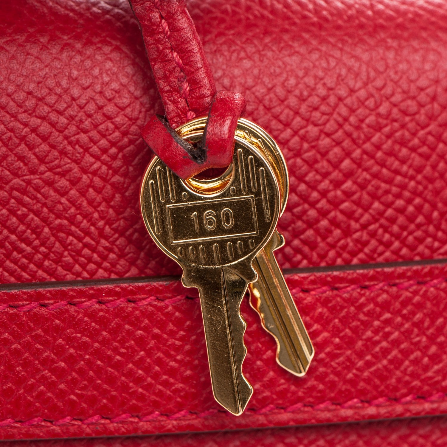 Hermes Epsom Kelly Sellier 32 Rouge Casaque 8 of 28