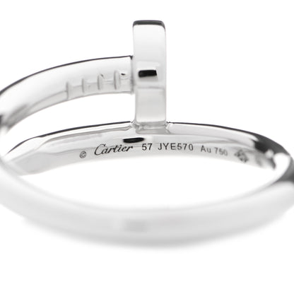 Cartier 18K White Gold Juste Un Clou Ring 57 8 3 of 5