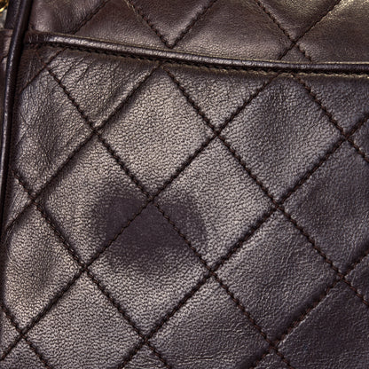 Chanel Lambskin Quilted Tassel Camera Bag Brown 6 of 8
