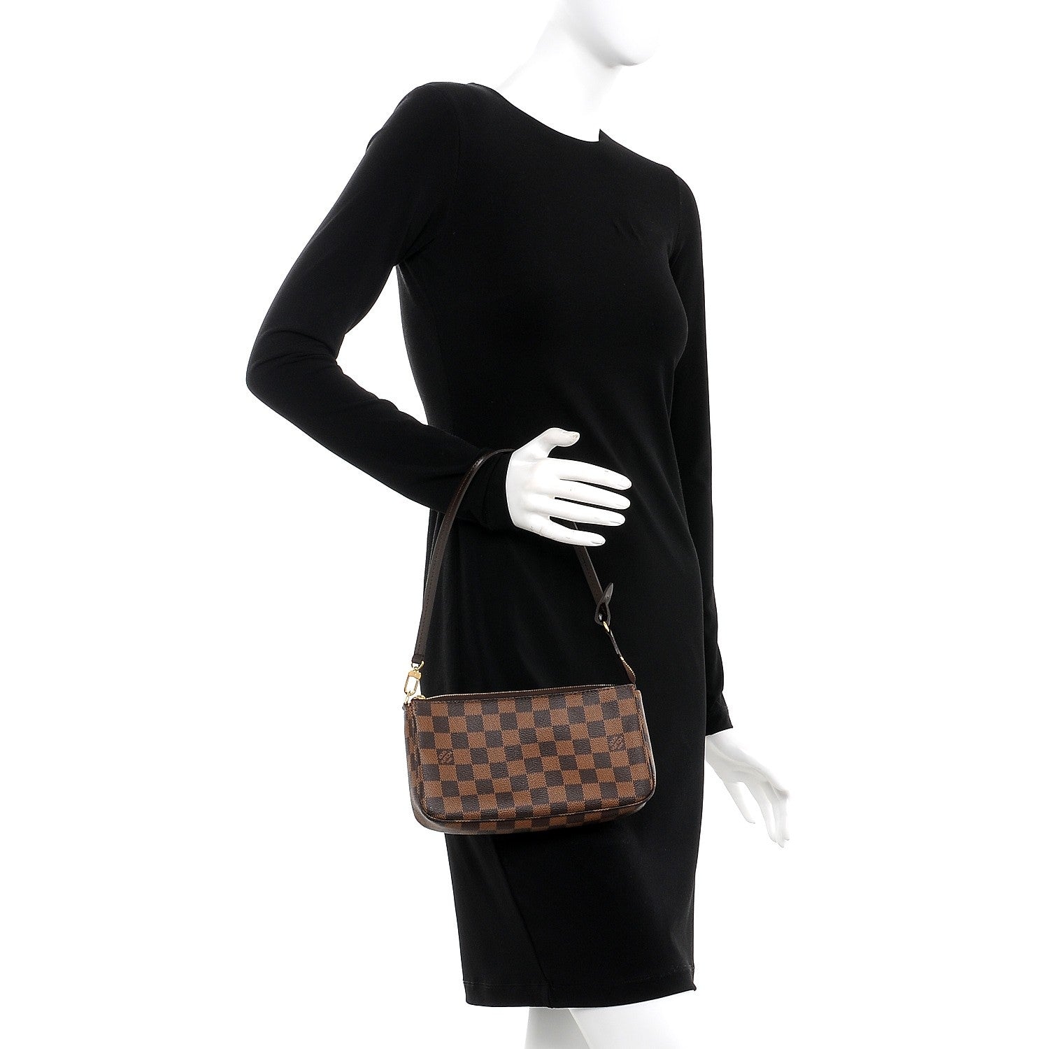 Louis Vuitton Damier Ebene Pochette Accessories NM 2 of 8