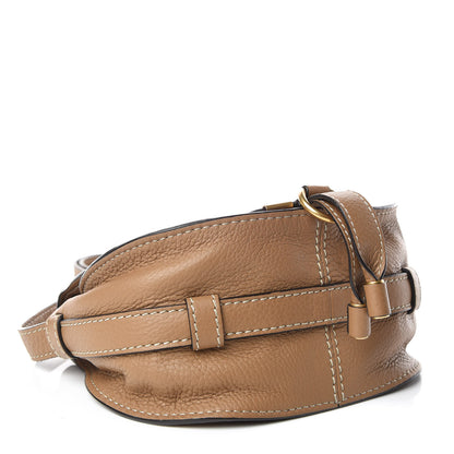 Chloe Calfskin Mini Marcie Round Crossbody Bag Nut 4 of 9