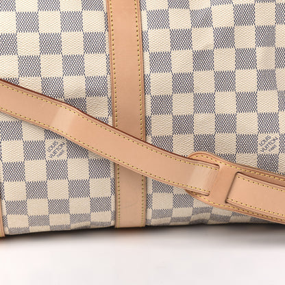 Louis Vuitton Damier Azur Keepall Bandouliere 45 10 of 10