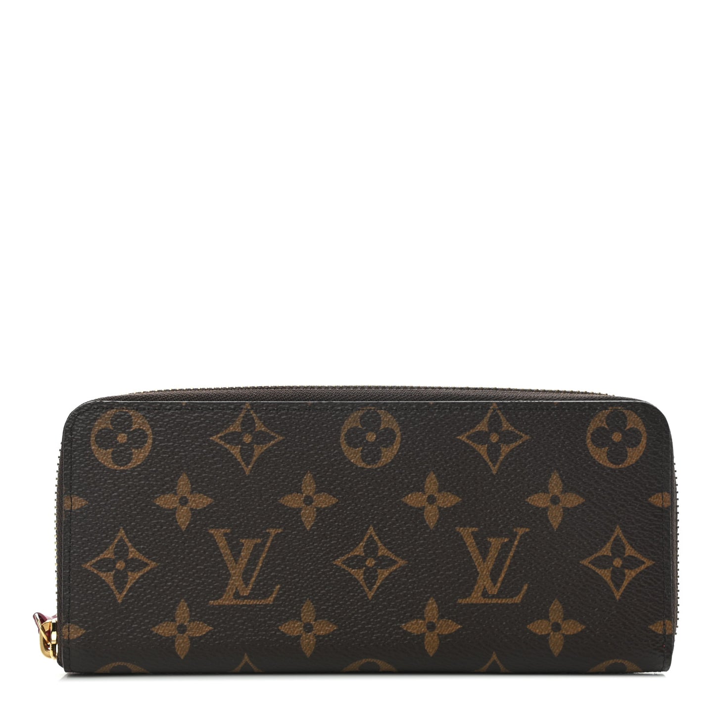 Monogram Clemence Wallet Fuchsia