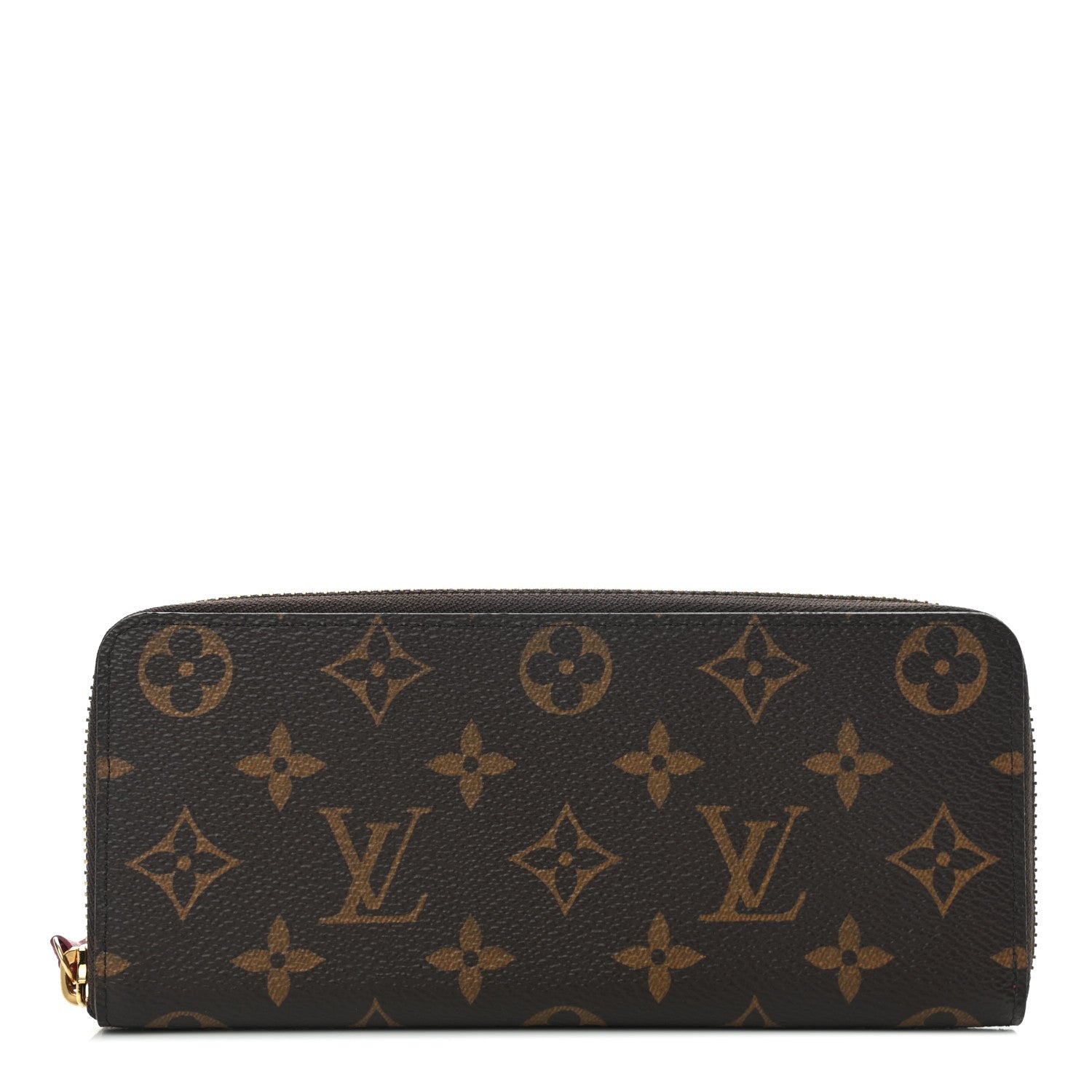 Louis Vuitton Monogram Clemence Wallet Fuchsia 1 of 5