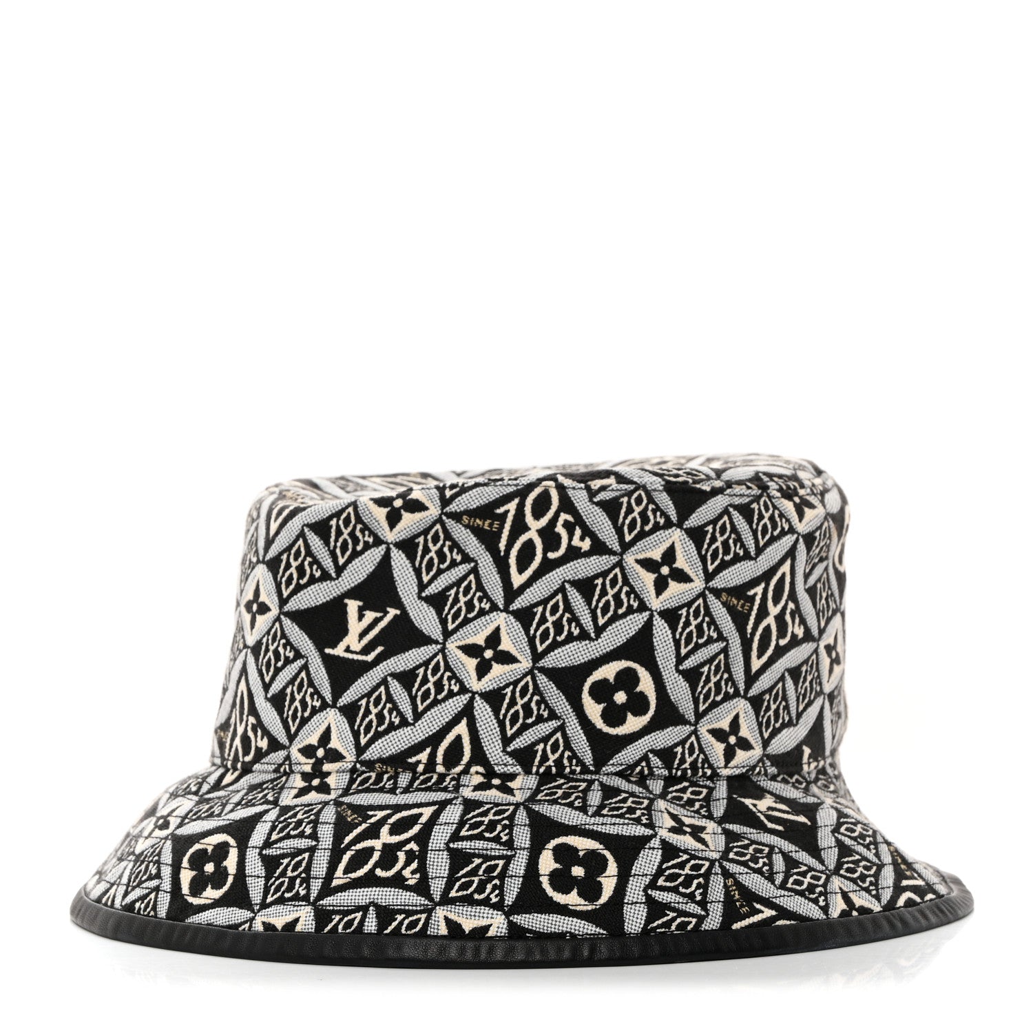 Louis Vuitton Jacquard Since 1854 Bucket Hat M Grey 1 of 10