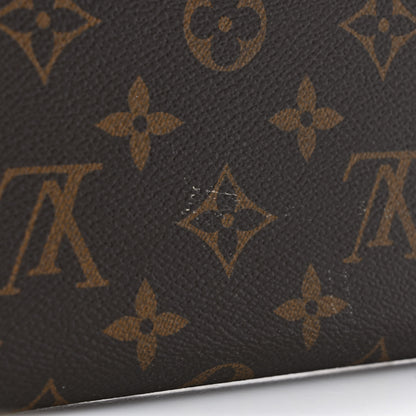 Louis Vuitton Monogram Clemence Wallet Fuchsia 9 of 10