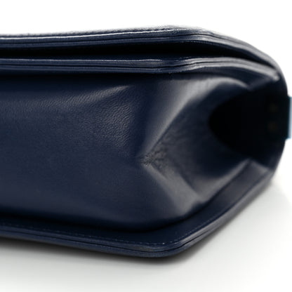 Chanel Lambskin Tile Medium Mosaic Boy Flap Navy Multicolor 10 of 12