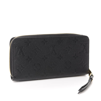 Louis Vuitton Empreinte Zippy Wallet Black 3 of 7