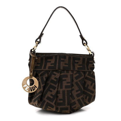Fendi Zucca Mini Chef Hobo Tobacco 1 of 10